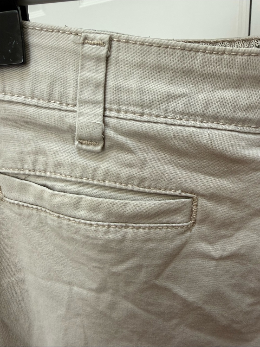 Bandolino Light Beige Casual Chino Pants - Picture 4 of 8